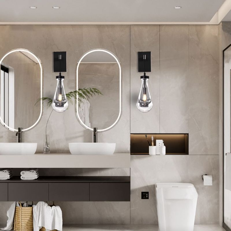 Raindrop Sconce Rod & Cord