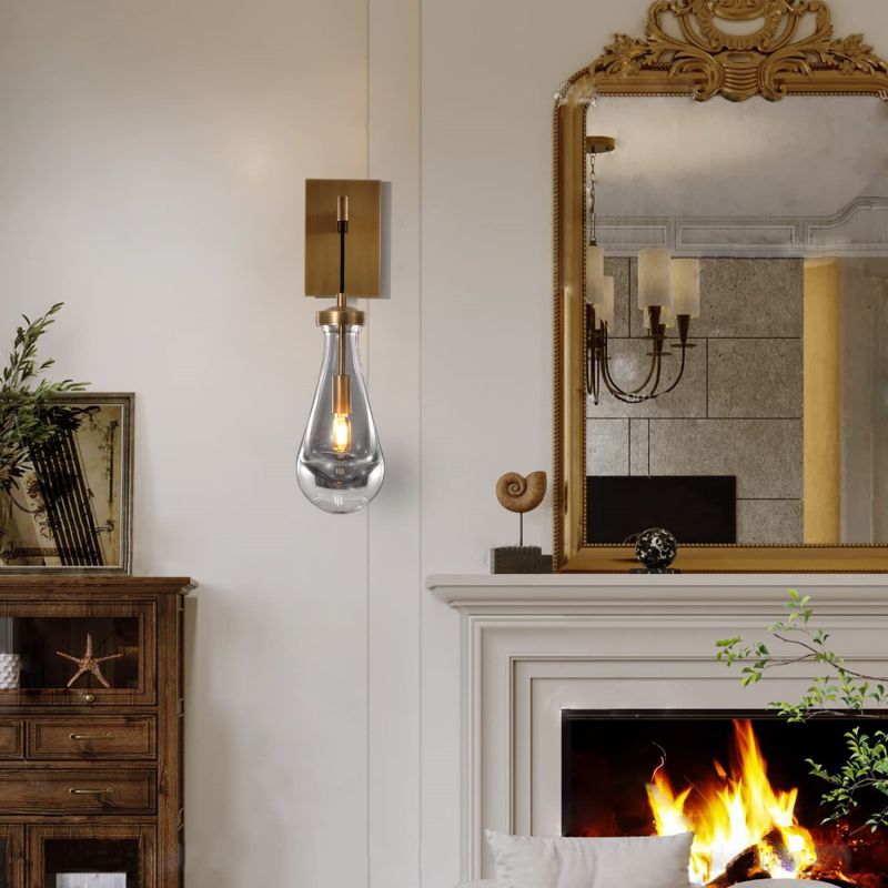 Raindrop Sconce Rod & Cord