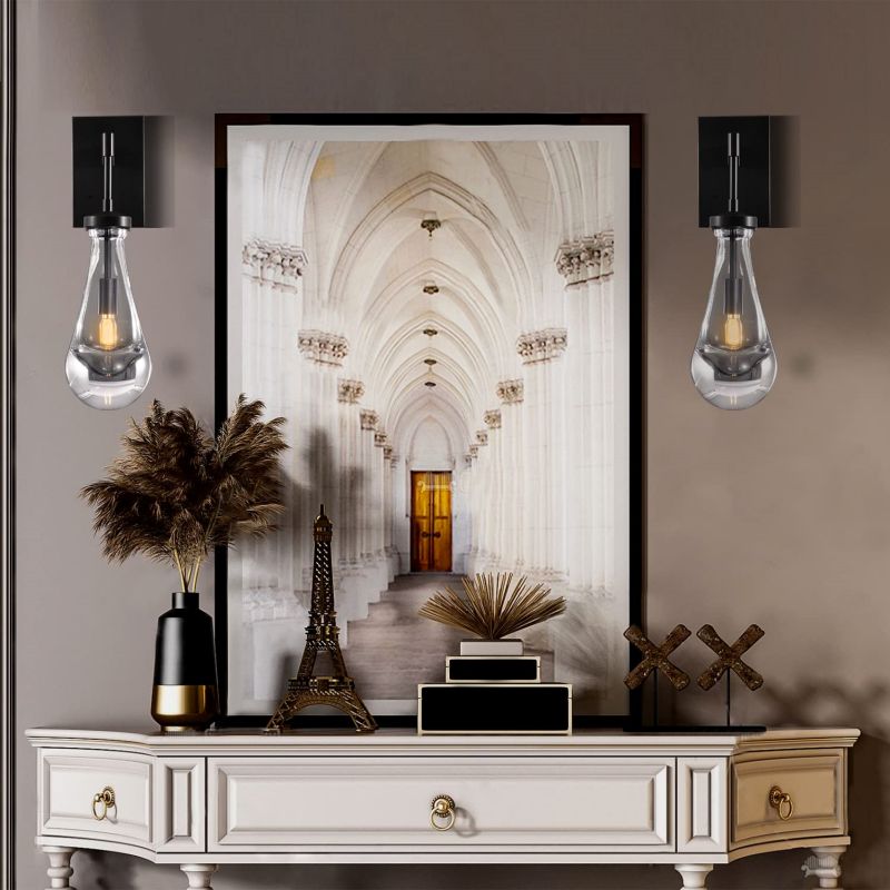 Raindrop Sconce Rod & Cord