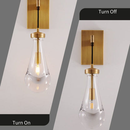 Raindrop Sconce Rod & Cord