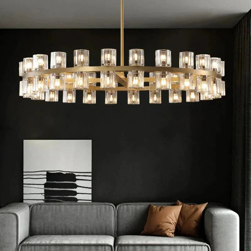 Reger Round Chandelier 36" 48" 60"