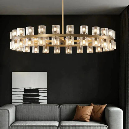Reger Round Chandelier 36" 48" 60"