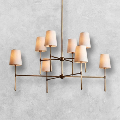 Rhodes 2-Tier Round Chandelier