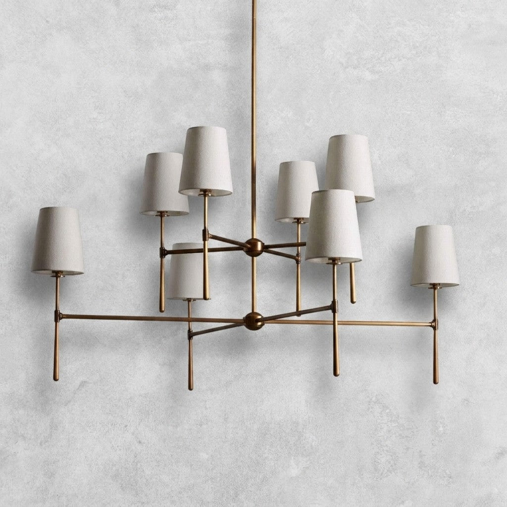 Rhodes 2-Tier Round Chandelier