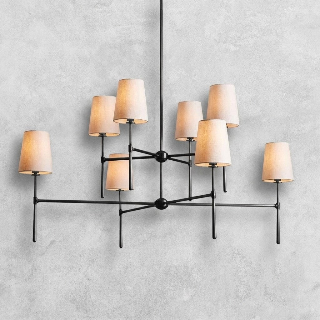 Rhodes 2-Tier Round Chandelier
