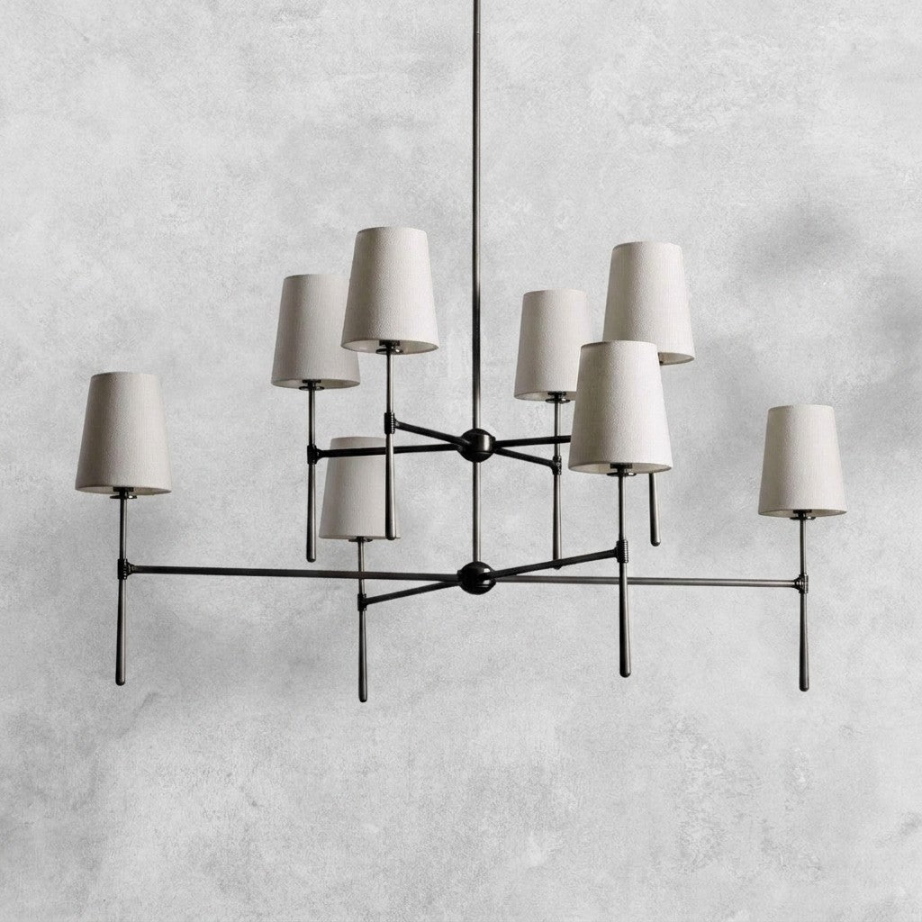 Rhodes 2-Tier Round Chandelier