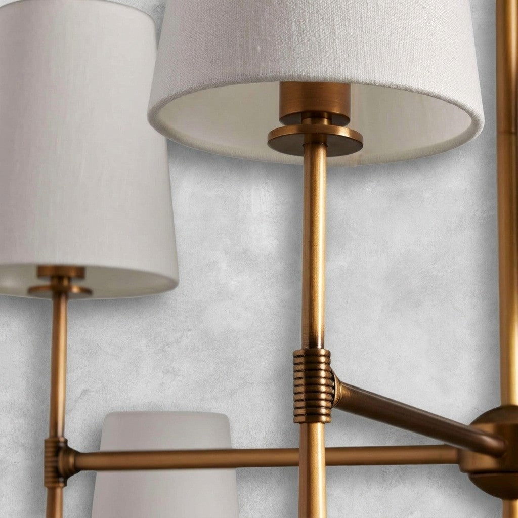 Rhodes 2-Tier Round Chandelier