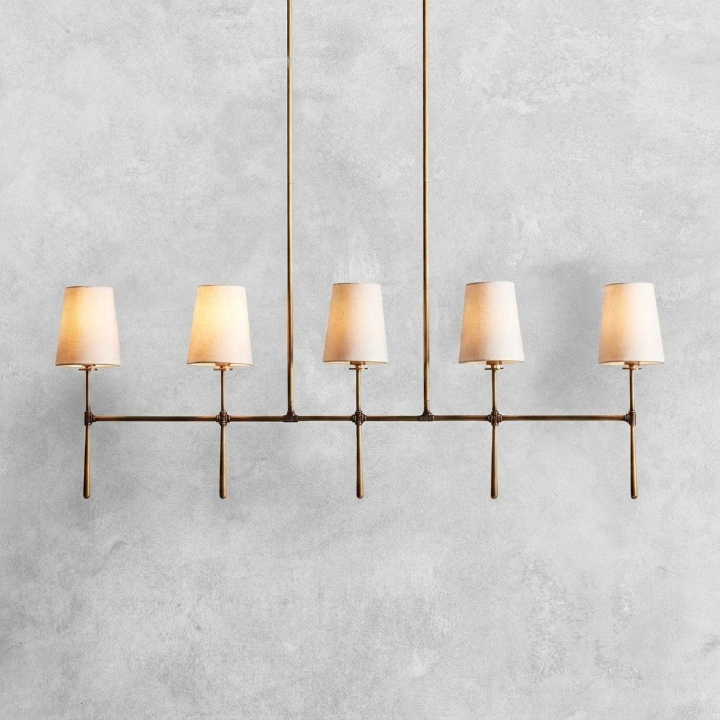 Rhodes Linear Chandelier 5/6 Light