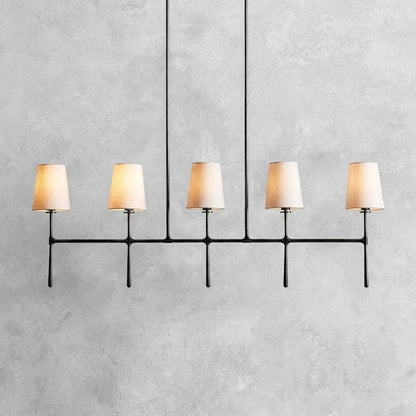 Rhodes Linear Chandelier 5/6 Light