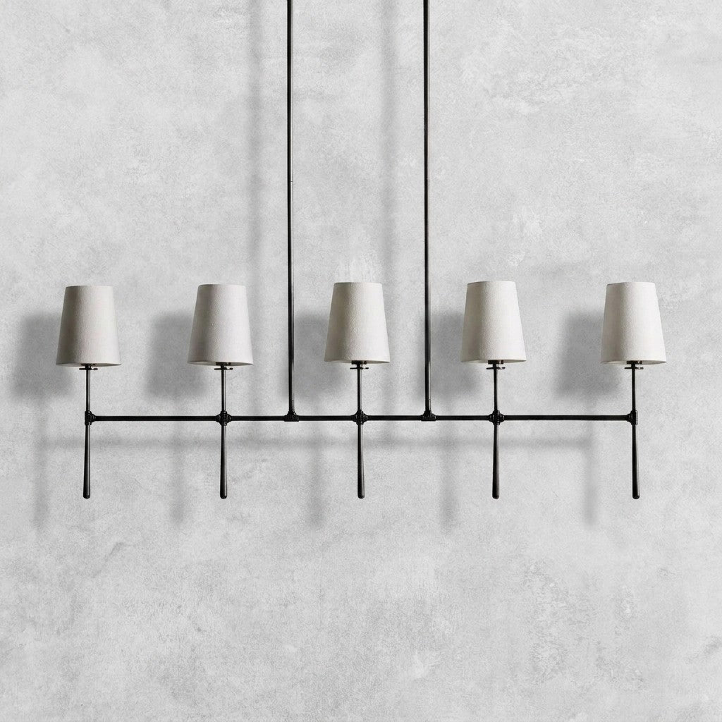 Rhodes Linear Chandelier 5/6 Light