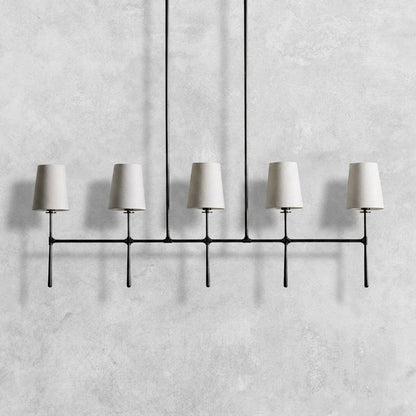Rhodes Linear Chandelier 5/6 Light