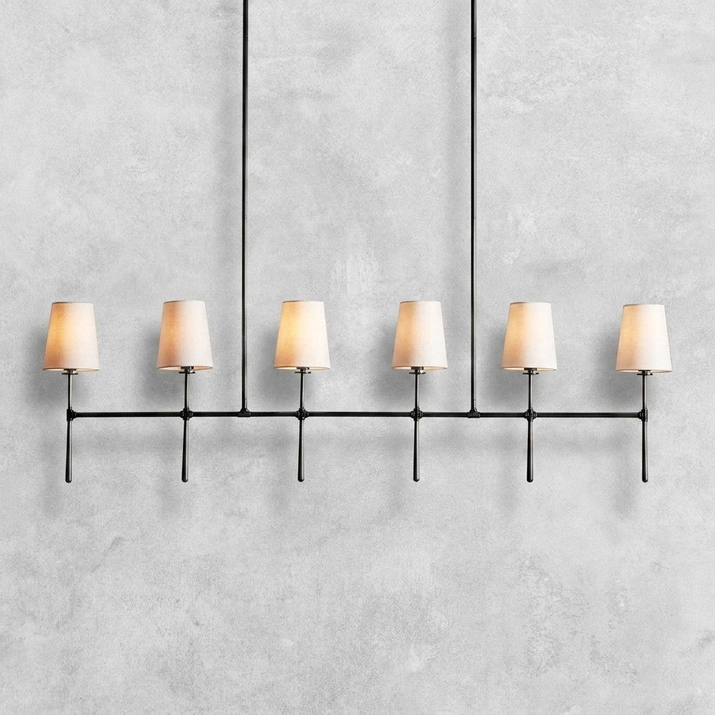 Rhodes Linear Chandelier 5/6 Light