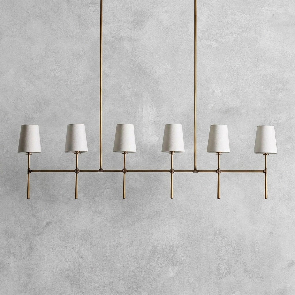 Rhodes Linear Chandelier 5/6 Light