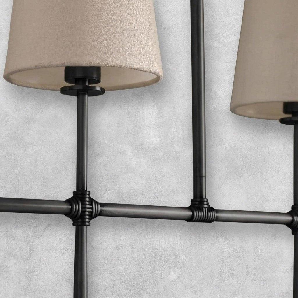 Rhodes Linear Chandelier 5/6 Light