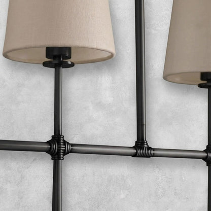 Rhodes Linear Chandelier 5/6 Light