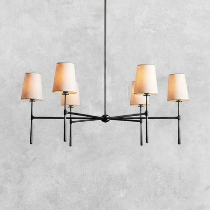 Rhodes Round Chandelier 4/6 Light