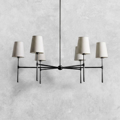 Rhodes Round Chandelier 4/6 Light