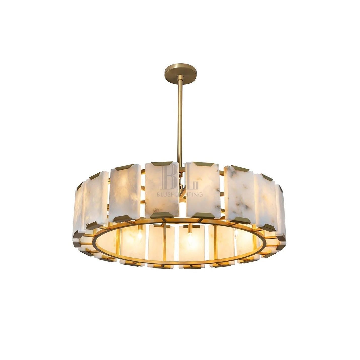 Rovira Alabaster Chandelier