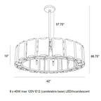 Rovira Alabaster Chandelier