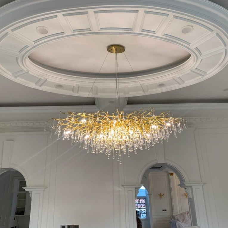 Stunning Tree Branch Crystal Chandelier