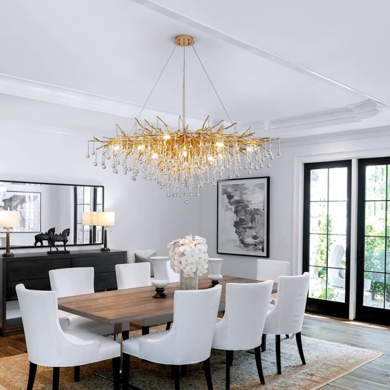 Stunning Tree Branch Crystal Chandelier