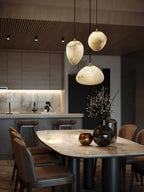 Sage Marble Chandelier