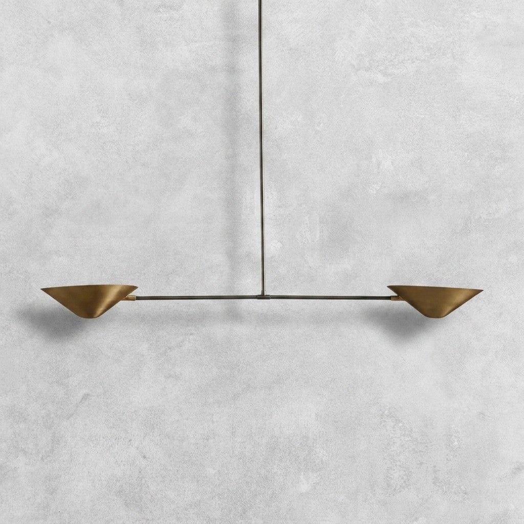 Simms 2-Light Linear Chandelier