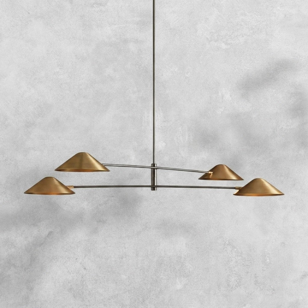 Simms 4-Light Linear Chandelier