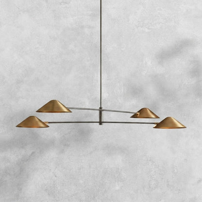 Simms 4-Light Linear Chandelier