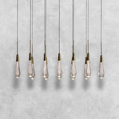 Soltaire Linear Chandelier 37"50"70"
