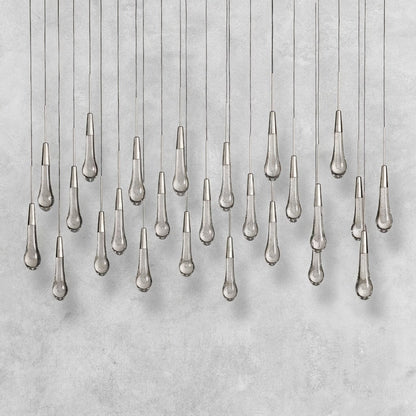 Soltaire Linear Chandelier 37"50"70"