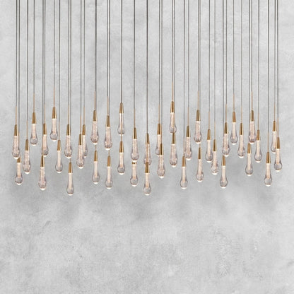 Soltaire Linear Chandelier 37"50"70"