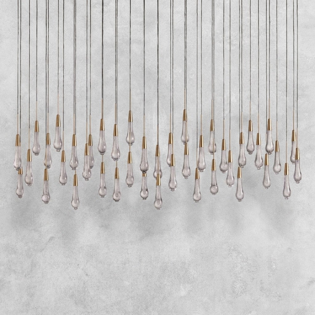 Soltaire Linear Chandelier 37"50"70"
