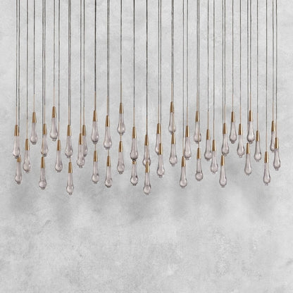 Soltaire Linear Chandelier 37"50"70"
