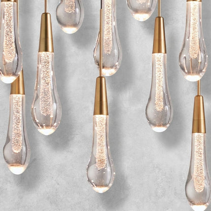 Soltaire Linear Chandelier 37"50"70"