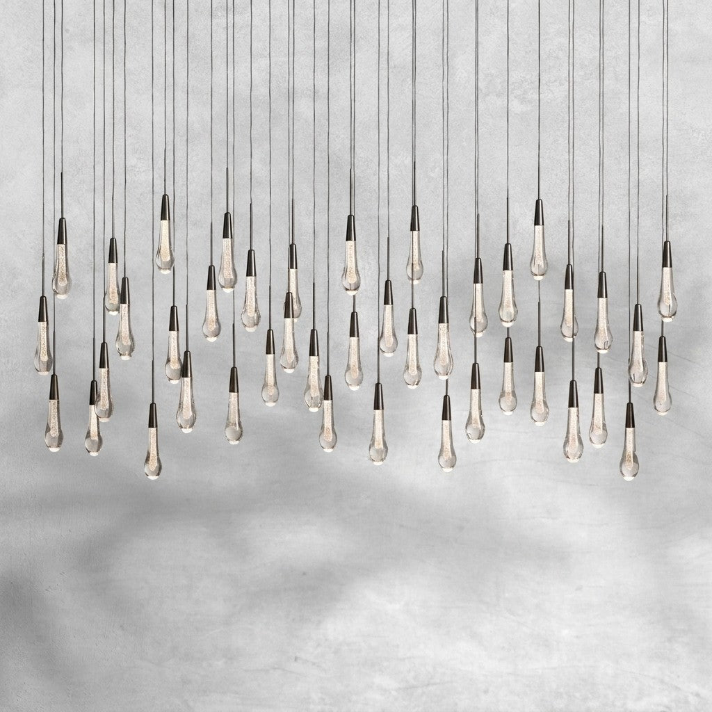 Soltaire Linear Chandelier 37"50"70"