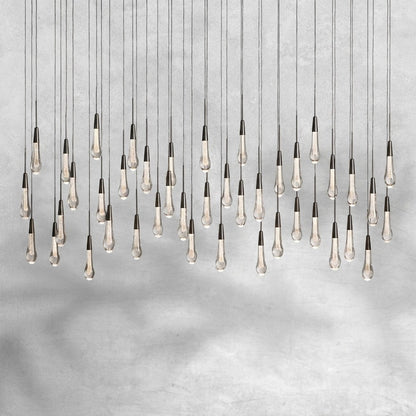 Soltaire Linear Chandelier 37"50"70"