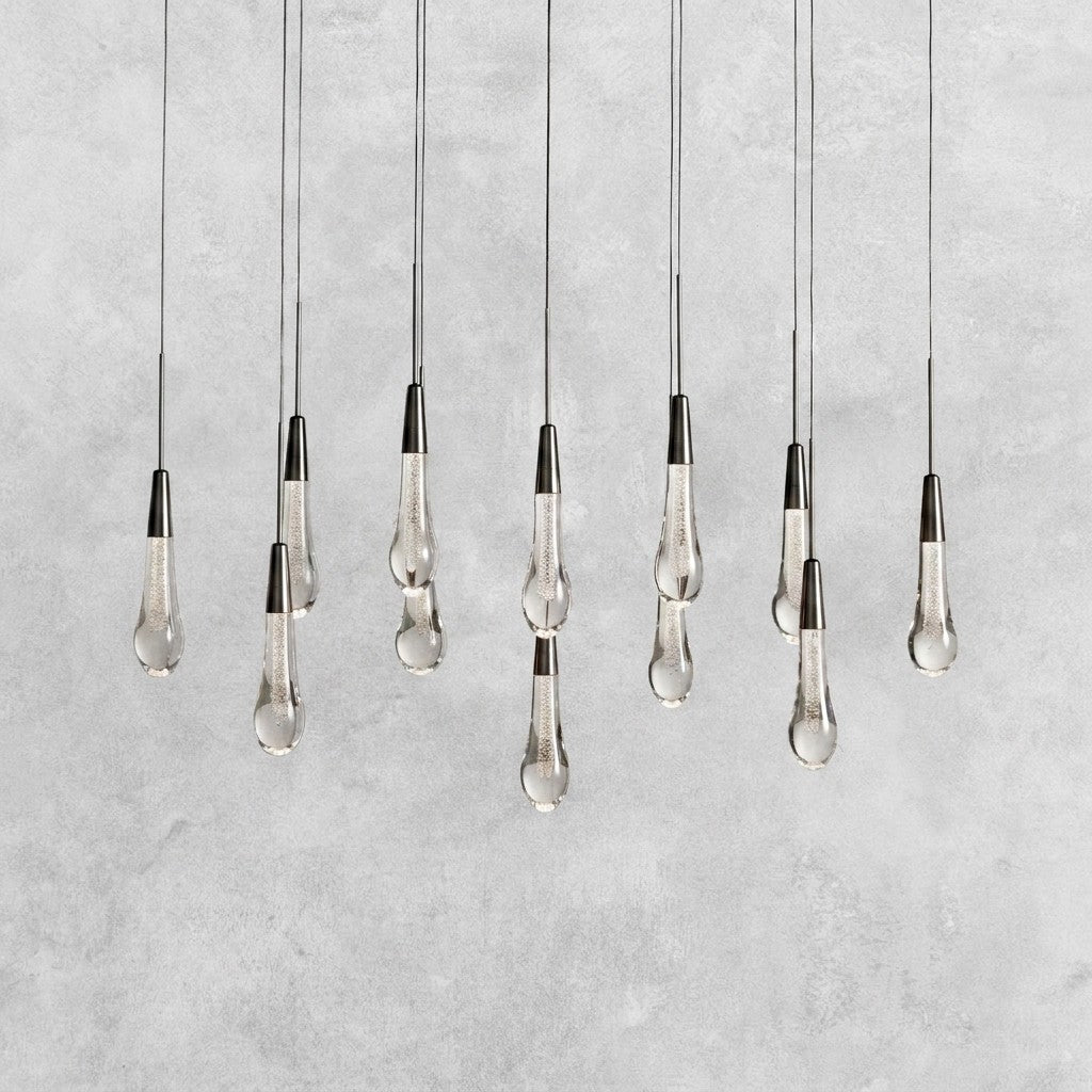 Soltaire Linear Chandelier 37"50"70"
