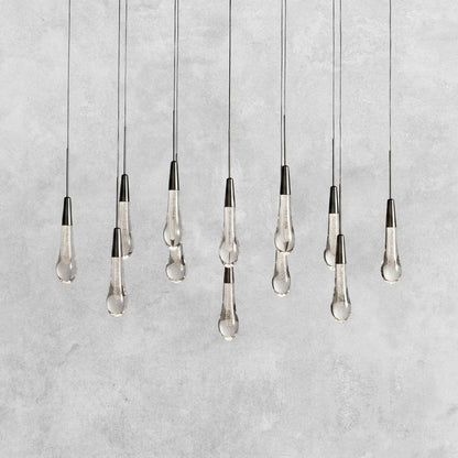 Soltaire Linear Chandelier 37"50"70"