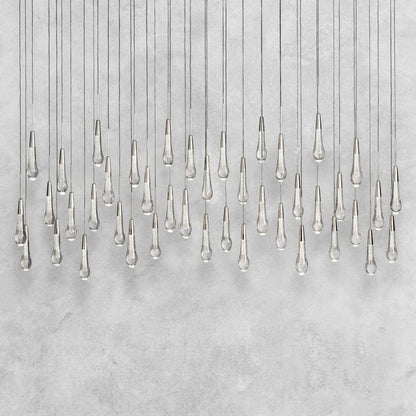 Soltaire Linear Chandelier 37"50"70"