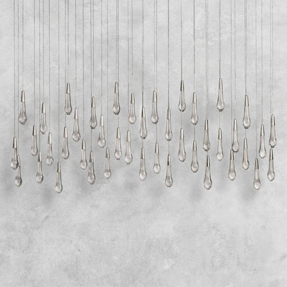 Soltaire Linear Chandelier 37"50"70"