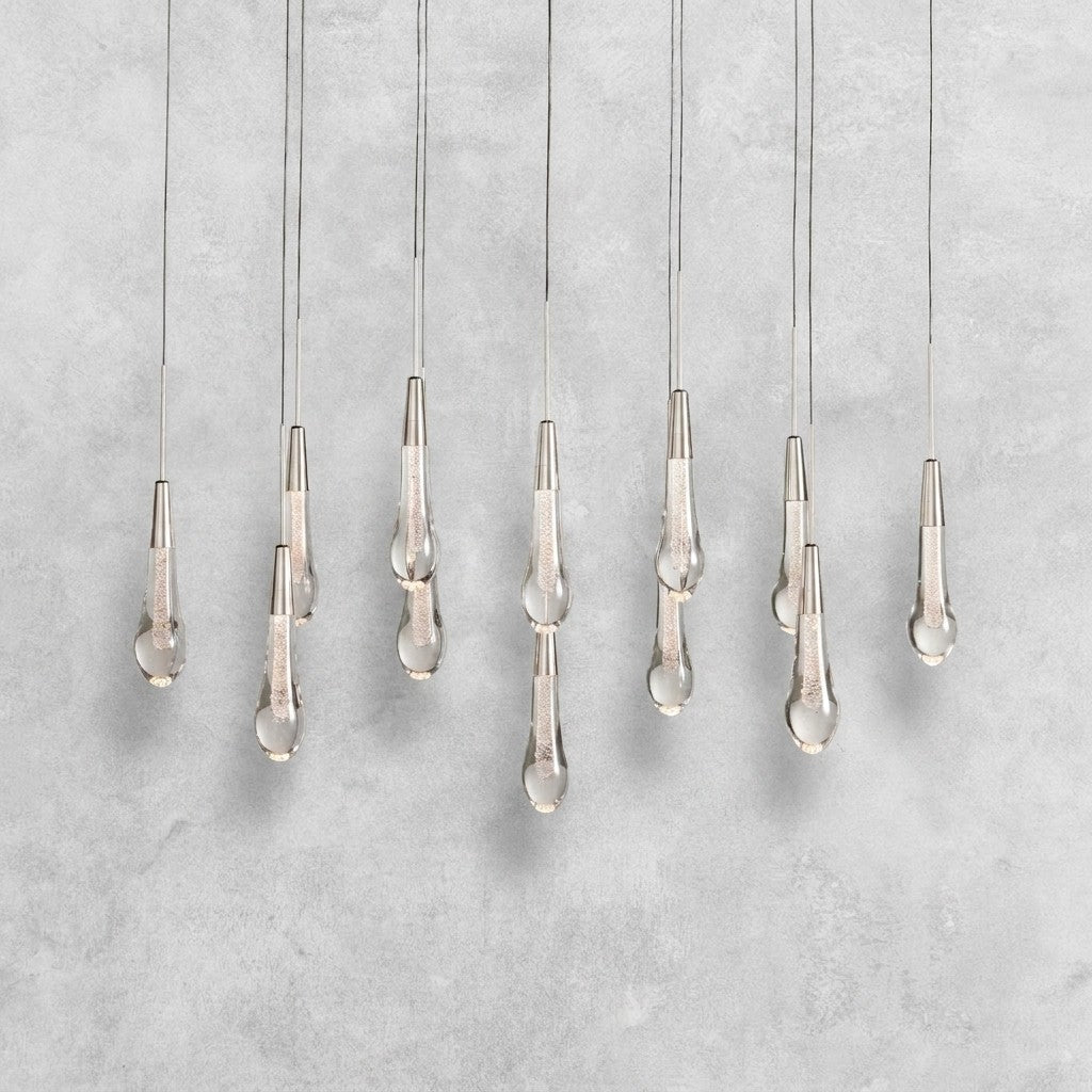 Soltaire Linear Chandelier 37"50"70"