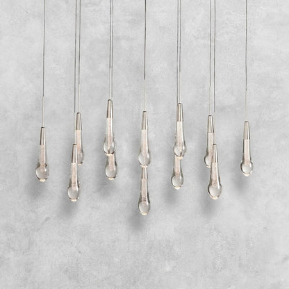 Soltaire Linear Chandelier 37"50"70"