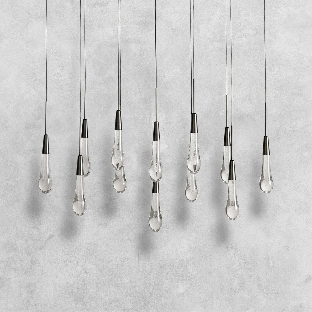 Soltaire Linear Chandelier 37"50"70"