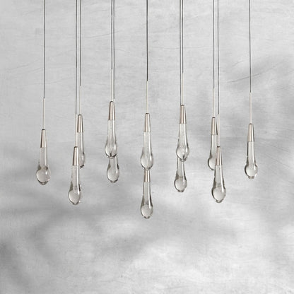Soltaire Linear Chandelier 37"50"70"