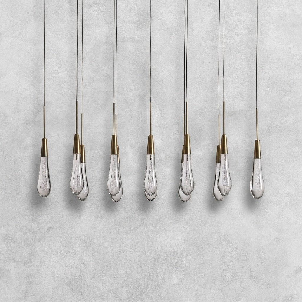 Soltaire Linear Chandelier 37"50"70"