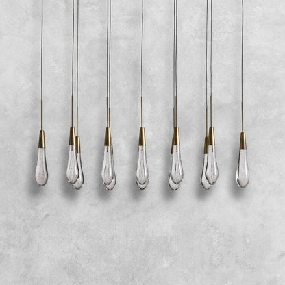Soltaire Linear Chandelier 37"50"70"
