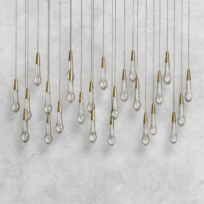 Soltaire Linear Chandelier 37"50"70"