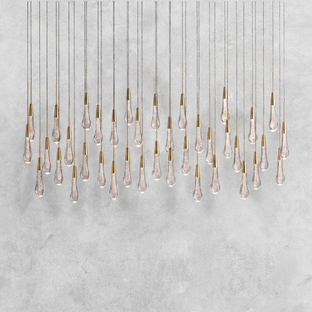 Soltaire Linear Chandelier 37"50"70"87"120"
