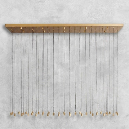 Soltaire Linear Chandelier 37"50"70"87"120"